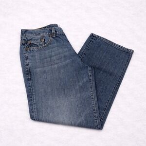 Lucky Brand Dungarees Trucker Straight Leg Jeans Mens 32